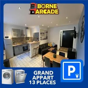 09 CHIC & COSY GRAND APPART 4 PIECES 75m2 HYPERCENTRE WIFI SMART TV NETFLIX - Saint-Étienne