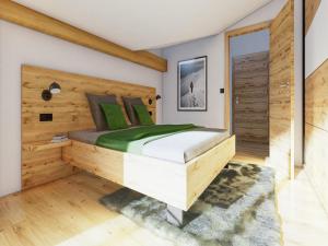 Bergzeit flat Saalbach directly on the ski piste