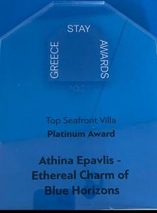 Seafront Ravdoucha Epavlis Athina Villa - Pool, Gym, Sauna, Private Parking, WiFi