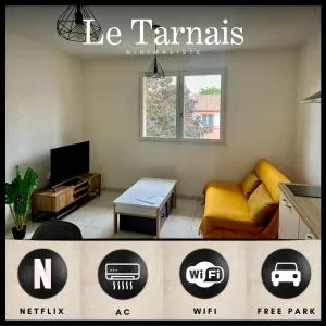 Le Tarnais Minimaliste - Netflix - Clim - Parking Privé - Gare - Cagnac-les-Mines