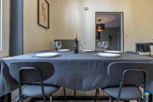Appartements 1 STUDIO & 5 APPTS - 1 a 4 lits - 1 a 7 pers - max 31 pers - 1 immeuble - Confort, Flexibilite ------ ENGLISH - 1 STUDIO & 5 APTS - 1 to 4 beds - 1 to 7 guests - up to 31 - same building -- Cattenom : photos des chambres