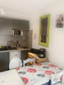 Dans une station thermale, Studio dans résidence avec ascenseur