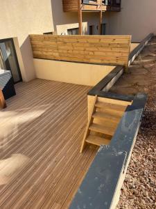 Appartements magnifique T3 plus cabine, les pieds dans l-eau : photos des chambres