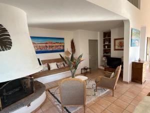 Villa avec piscine vue mer 4 chambres à Saint-Clair Le Lavandou