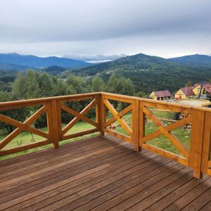 Dom z Bali Zawoja z widokiem na Babią Górę