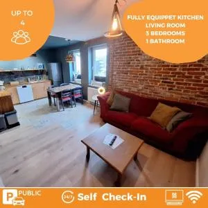 Oerlinghausen, Gesamte stilvolle Wohnung, 3 Schlafzimmer, 4 Betten - Oerlinghausen