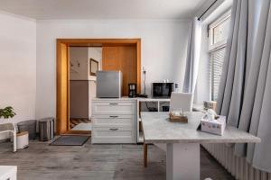 Das weiße Stadthaus