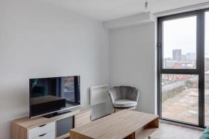 Stylish Contemporary 1BR Apartment in Birmingham