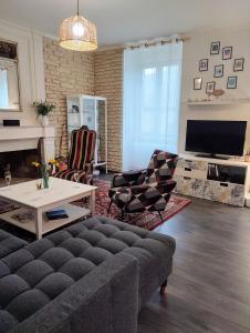 Appartements Centre bourg, spacieux duplex classe 3 etoiles, Plages a 5 min : photos des chambres