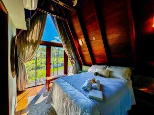 Cabana Limoeiro com vista para as montanhas