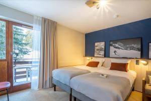 Hotels Belambra Clubs Les Saisies - Les Embrunes - Ski pass included : Chambre Double avec Balcon