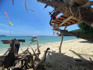 Private Beach Camping on island at Koh Lon Island