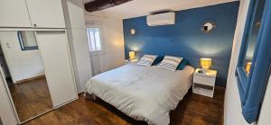 Lea-Vue mer panoramique- clim-Wifi- plage à pieds