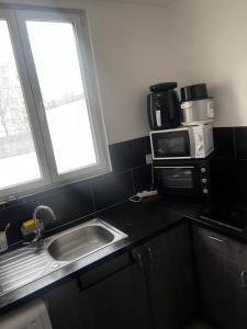 Cozy bedroom in a shared apart