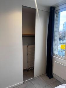 Cozy bedroom in a shared apart