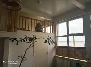 Joli appartement vue imprenable sur la mer - Tréduder