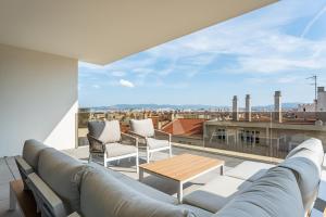 Saint Victor, double terrasse vue sur le vieux port