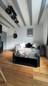 Le Gris métal, T2 duplex, centre ville historique