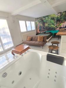 Appartements Exotic Spa Balcon Wifi Netlfix Parking : photos des chambres