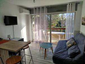Studio cabine climatisé avec piscine et parking à Bormes-les-Mimosas - FR-1-610-105