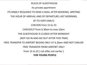 B&B Early Leaving Bergamo Airport