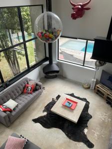 Villas Villa (Loft) a Villetelle, 20 mn des plages : photos des chambres