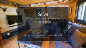 Chalets Le Noisetier - Mini Chalet 2 pers - 2min la Clusaz - AravisTour : photos des chambres