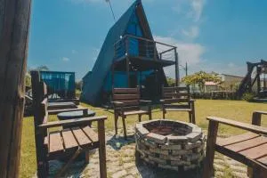 Chalé Beira Mar Com Banheira com Vista - Pontal