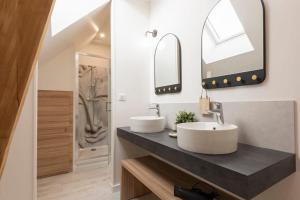 Maisons de vacances Le Mayflower 2 a 14 p A 500M DU ZOO!! avec piscine : photos des chambres