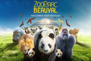 Maisons de vacances Le Mayflower 2 a 14 p A 500M DU ZOO!! avec piscine : Maison 4 Chambres