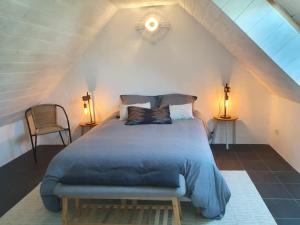 Maisons de vacances Jolie maison en pierre avec grand jardin pour 6 : photos des chambres