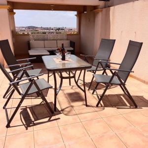 Apartment with roof terrace, Mar de Cristal