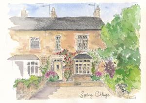 Spring Cottage 3 bedrooms in the heart of Bourton on the Water Village!