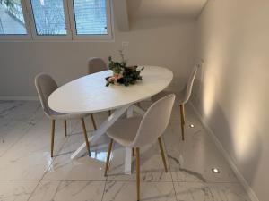 Attico elegante con 2 camere e 2 bagni in centro