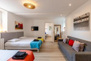 Maisons de vacances Maison de Lea - Terrasse - Coeur de Villerville : photos des chambres