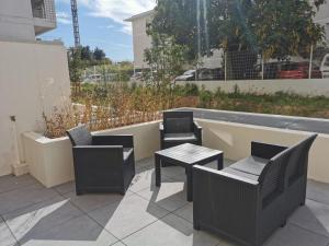 Appartements Charmant duplex a Montpellier pour 4 personnes, wifi, parking et tramway : photos des chambres