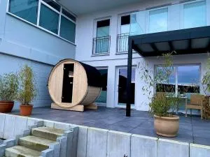 3 Ommi Kese Garden See Suite Terrasse Fasssauna am Biggesee - Windebruch