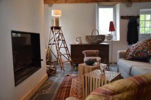 Maisons de vacances Chaumiere de charme en Briere : photos des chambres