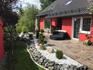 Schöne Ferienwohnung in Schauenstein-Hof im Frankenwald mit Loggia 100qm - Selbitz