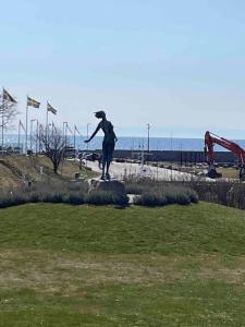 Mysigt hus i Smygehuk nära havet