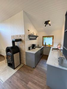 Lodge am Wald Terrasse Garten Grill ruhige Lage Wandern