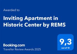 Inviting Apartment in Historic Center by REMS