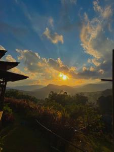 Rakkhao inthanon River sunset view