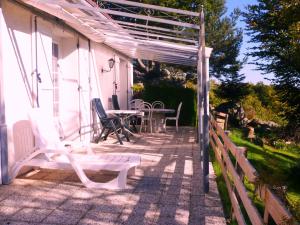 Gite la fougère vue sur la campagne