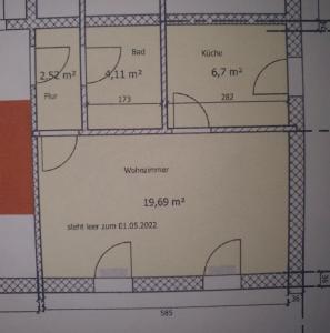 Gemütliche Unterkunft für 2 Personen FeWo 2