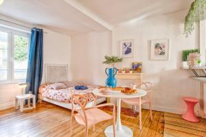 Appartements NavyRose - Joli Studio - Centre Ville de Caen : photos des chambres