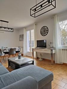 Villas Maison 6 pers, avec jardin, clim et petanque : photos des chambres