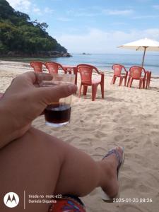 Casa vista para as montanhas