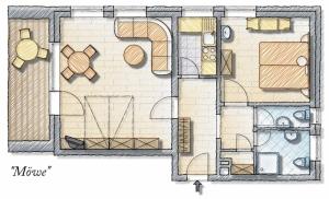 Ferienwohnung "Möwe"