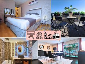 Appartements Cocoon'Inn Blagnac : photos des chambres